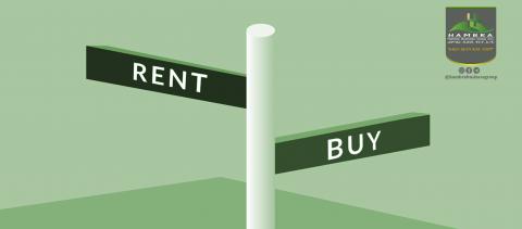 Which is better between buying and renting a house?